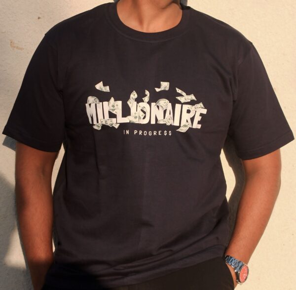 Millionaire T-Shirt | Black T-Shirt