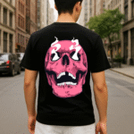 Skull With Smoking Eyes || Black