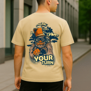Your Turn Monkey || Beige