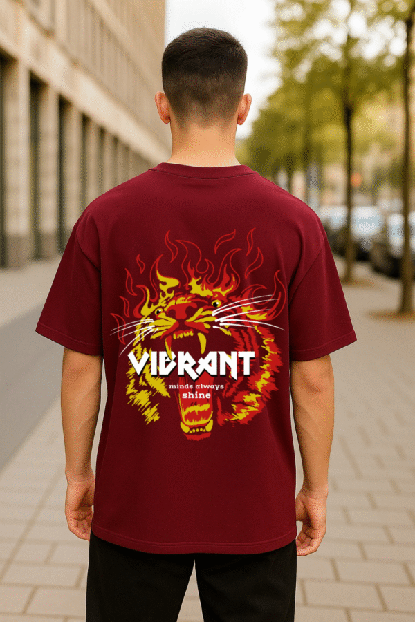 Vibrant Tiger || Rocky Maroon