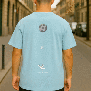 Man In Space || Cool Blue