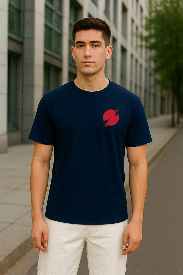 Red Aesthetic Statue || Navy Blue - Image 2